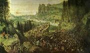 Pieter Bruegel sauls sjalvmord France oil painting artist